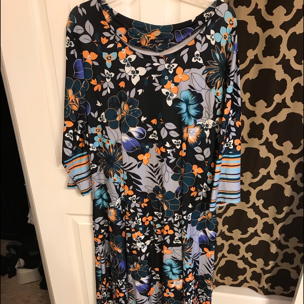 Reborn Maxi Dress 2X
